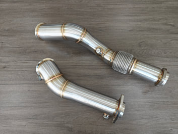 Narkos Performance  BMW G8X S58 Downpipe with Integrated Heat Shields  Maximum Performance Upgrade