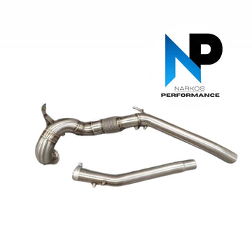 Volkswagen Golf R Mk8 Decat Downpipe GPF/OPF Delete High Airflow Narkos Performance Parts